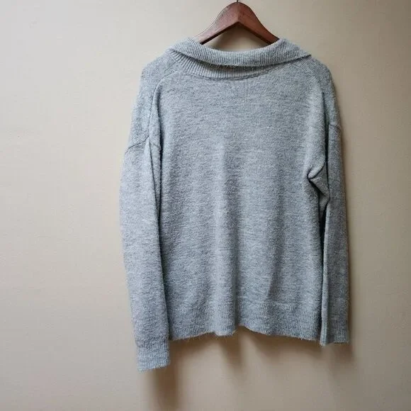 Soft grey sweater / L - Picture 4 of 4